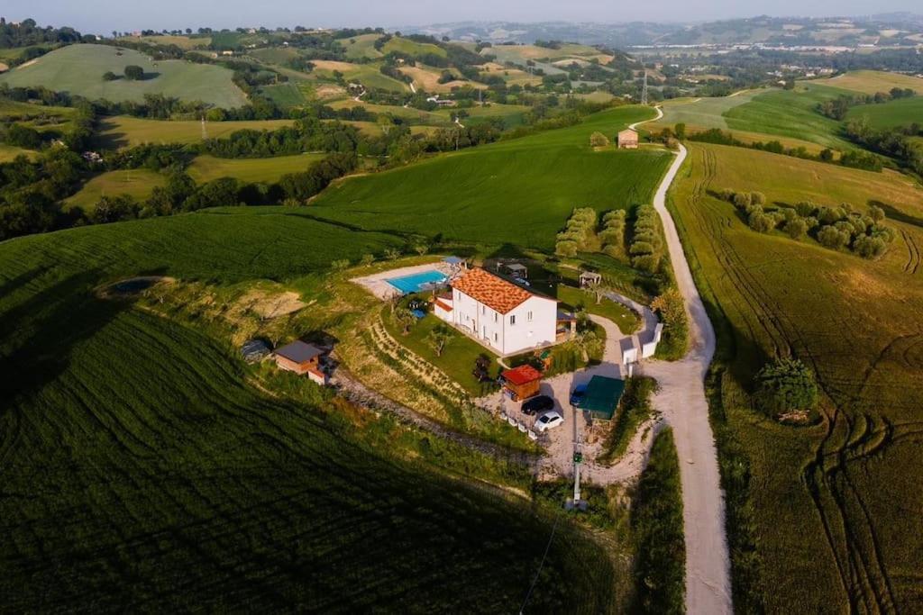 Casal Del Sole - Il Gelso Apartment Montefelcino Exterior foto